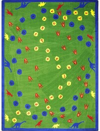 Joy Carpets Kid Essentials Dinosaur Walk Multi